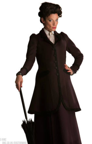 Illustration for article titled Pictures of a New Doctor Who Character Reveal the Return of an Old Foe!